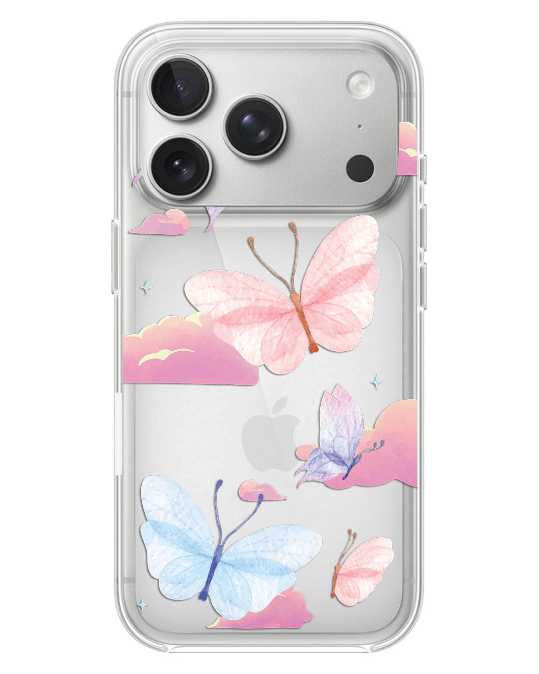 iPhone Rearguard Hybrid - Butterfly Clouds