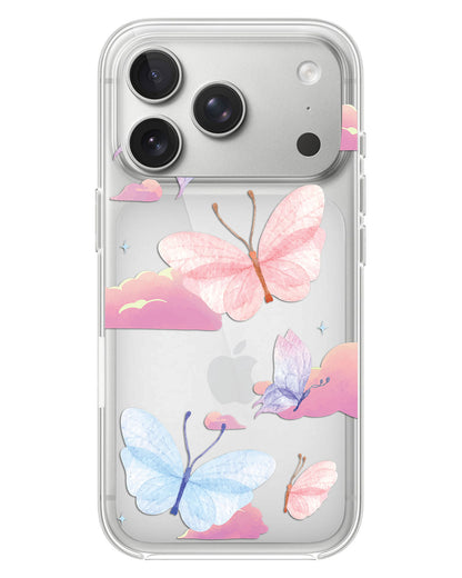 iPhone Rearguard Hybrid - Butterfly Clouds