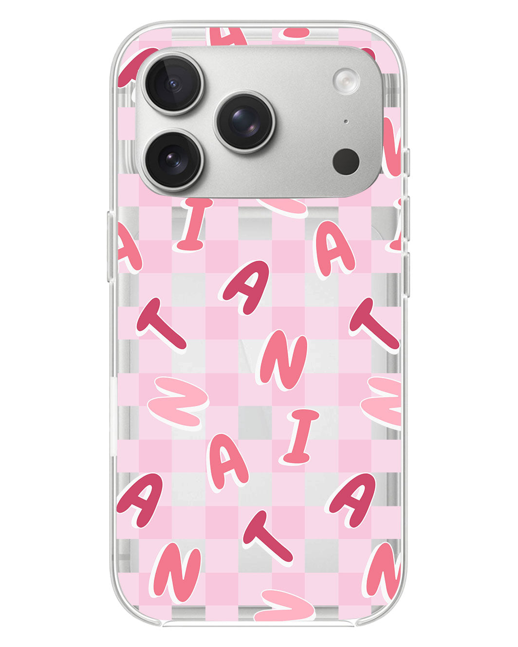 iPhone Rearguard Hybrid - CUSTOM MONOGRAM 3.0 Checkered 1.0