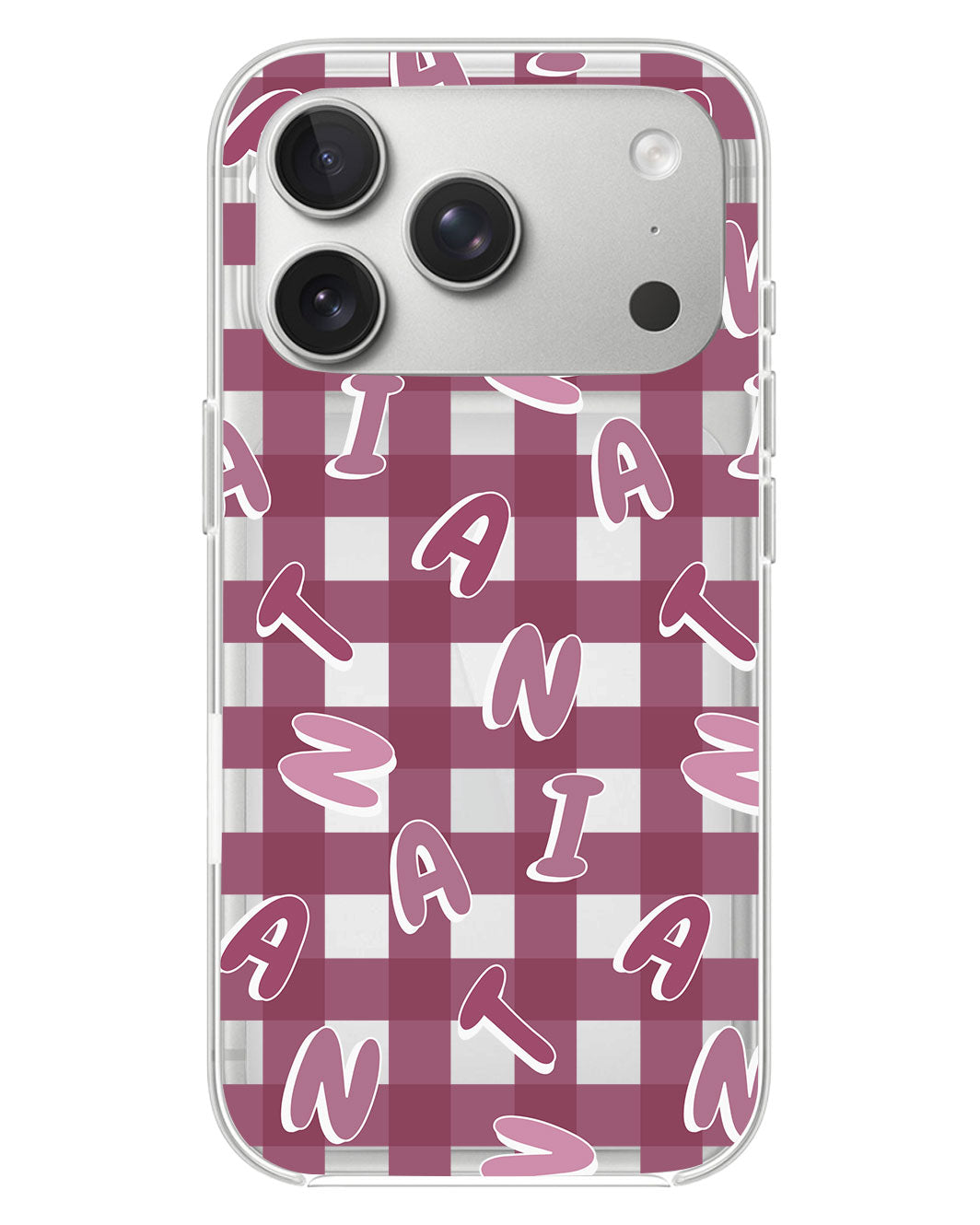 iPhone Rearguard Hybrid - CUSTOM MONOGRAM 3.0 Checkered 2.0