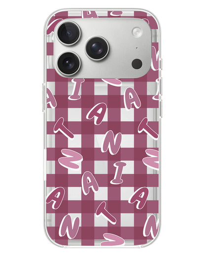 iPhone Rearguard Hybrid - CUSTOM MONOGRAM 3.0 Checkered 2.0