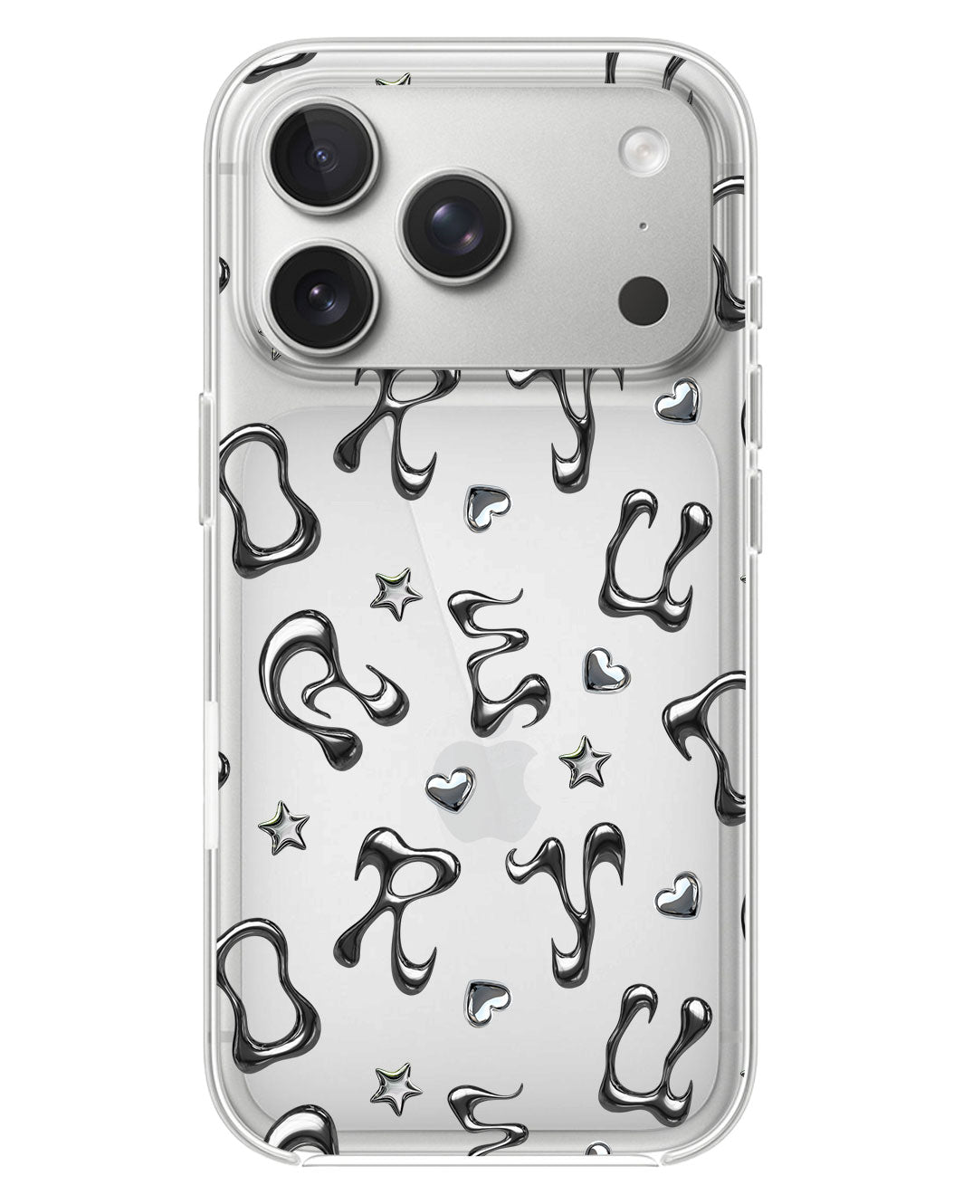 iPhone Rearguard Hybrid - Chrome Monogram 2.0
