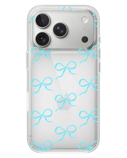iPhone Rearguard Hybrid - Coquette Blue Bow