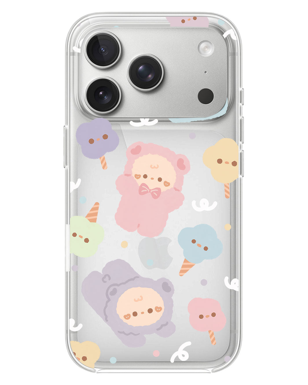 iPhone Rearguard Hybrid - Cotton Teddy