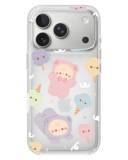 iPhone Rearguard Hybrid - Cotton Teddy