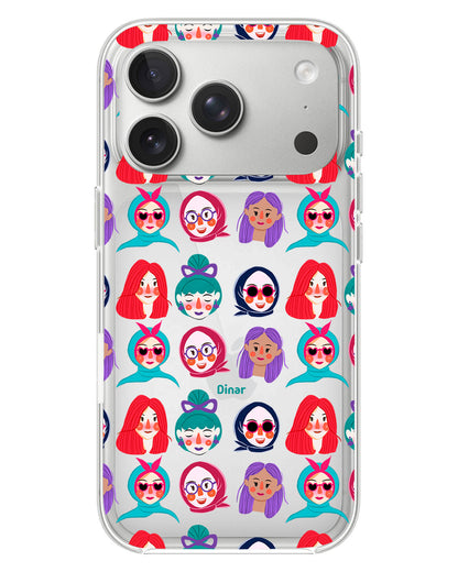 iPhone Rearguard Hybrid - Cute Sweety Faces