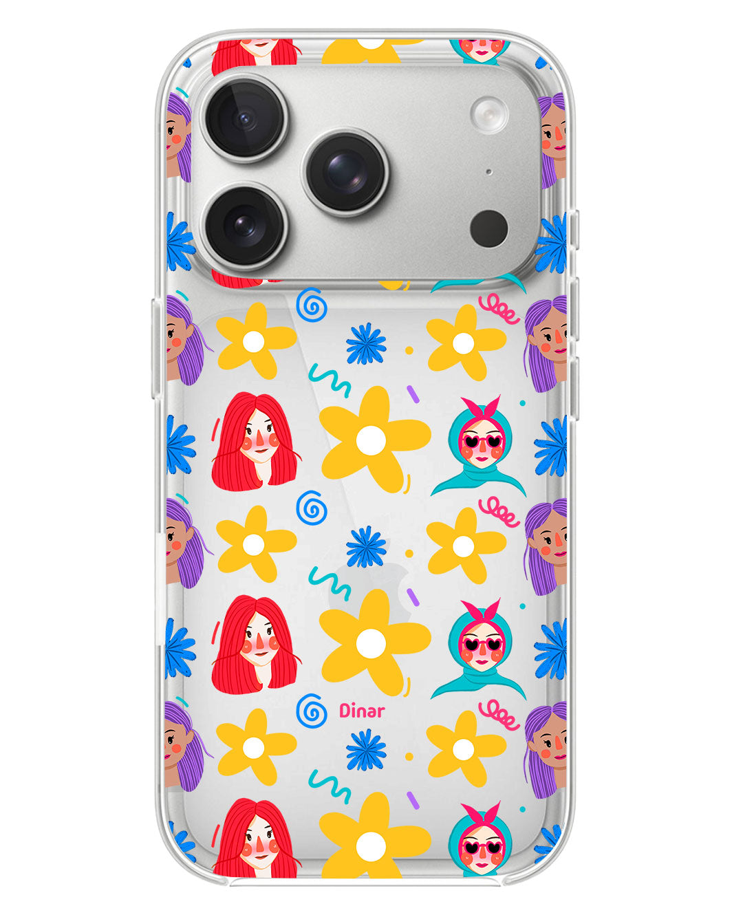 iPhone Rearguard Hybrid - Daisy Faces