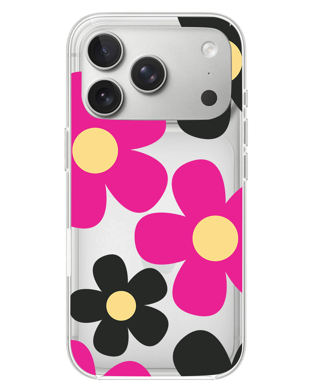 iPhone Rearguard Hybrid - Daisy Hot Pink