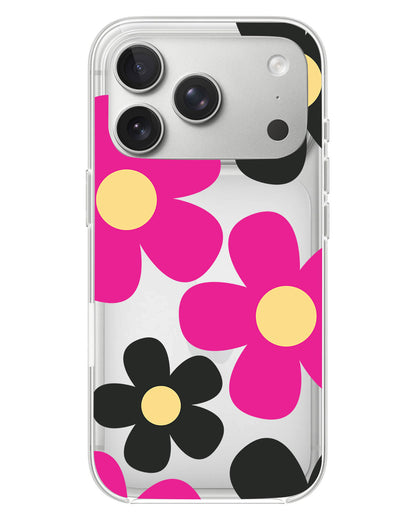 iPhone Rearguard Hybrid - Daisy Hot Pink