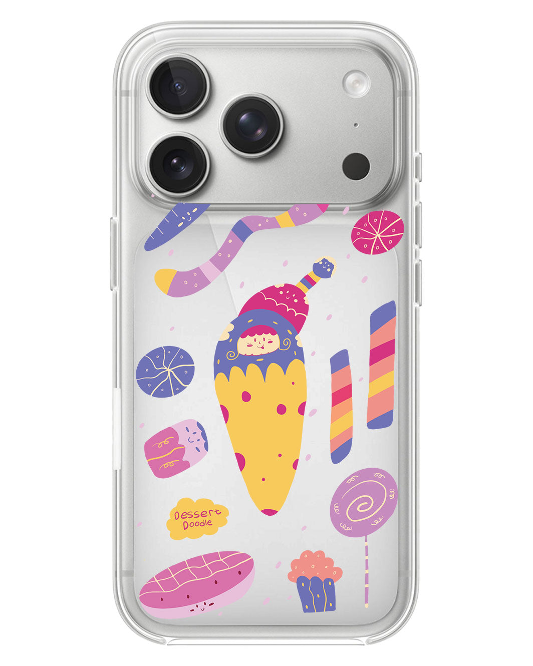 iPhone Rearguard Hybrid - Dessert Doodle