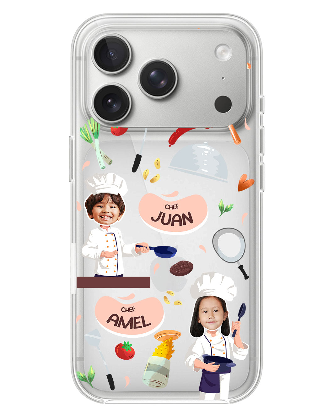 iPhone Rearguard Hybrid - Face Grid Dream Chef
