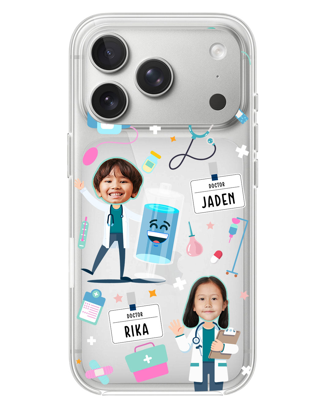 iPhone Rearguard Hybrid - Face Grid Dream Doctor