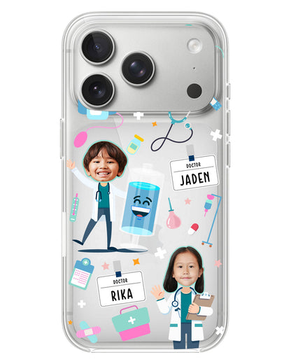 iPhone Rearguard Hybrid - Face Grid Dream Doctor