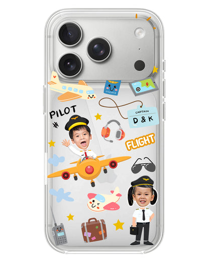 iPhone Rearguard Hybrid - Face Grid Dream Pilot
