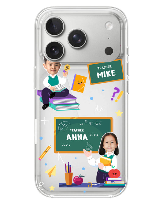 iPhone Rearguard Hybrid - Face Grid Dream Teacher
