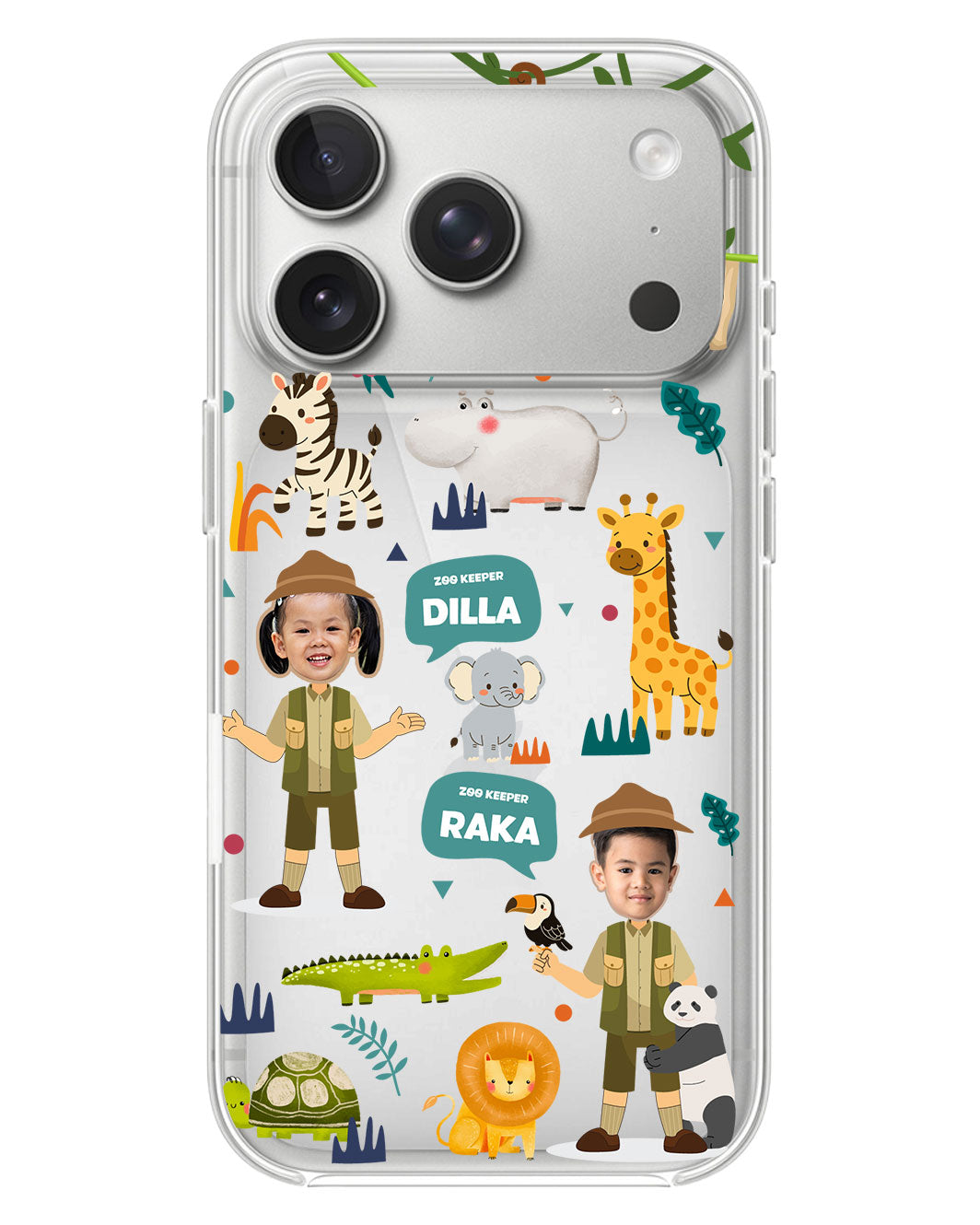 iPhone Rearguard Hybrid - Face Grid Dream Zoologist