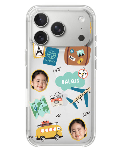iPhone Rearguard Hybrid - Face Grid Travel