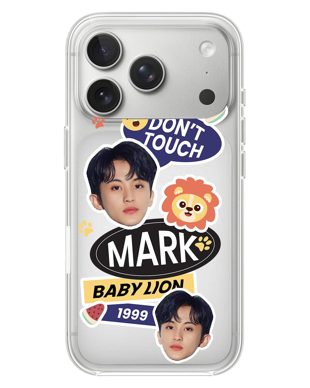 iPhone Rearguard Hybrid - Face Grid Baby Lion