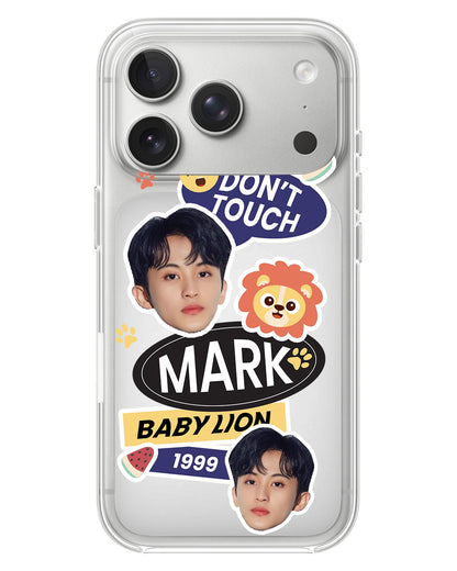 iPhone Rearguard Hybrid - Face Grid Baby Lion