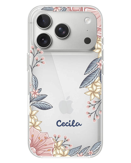 iPhone Rearguard Hybrid - Pink Floral