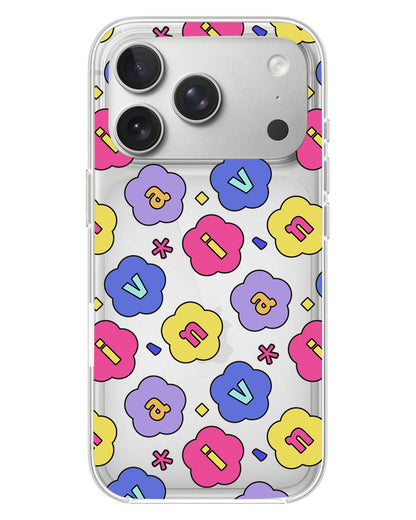 iPhone Rearguard Hybrid - CUSTOM MONOGRAM 3.0 FLOWER PETALS 2.0