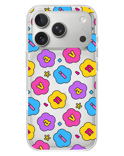 iPhone Rearguard Hybrid - CUSTOM MONOGRAM 3.0 FLOWER PETALS 4.0