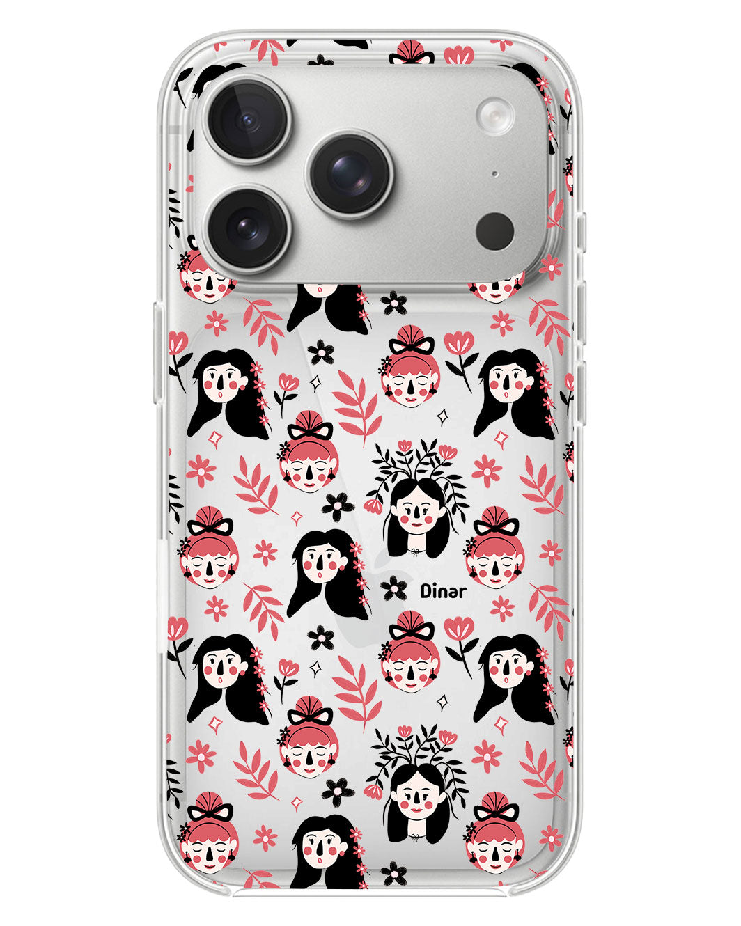 iPhone Rearguard Hybrid - Flowery Faces
