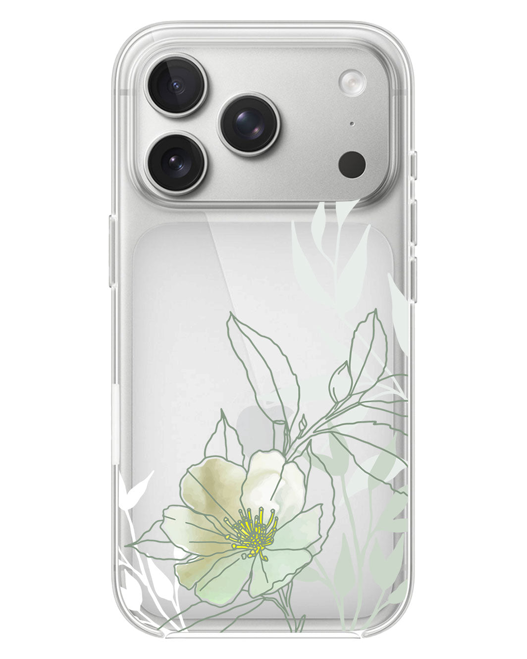 iPhone Rearguard Hybrid - Greenmint Lily