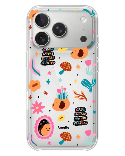 iPhone Rearguard Hybrid - Grow and Bloom