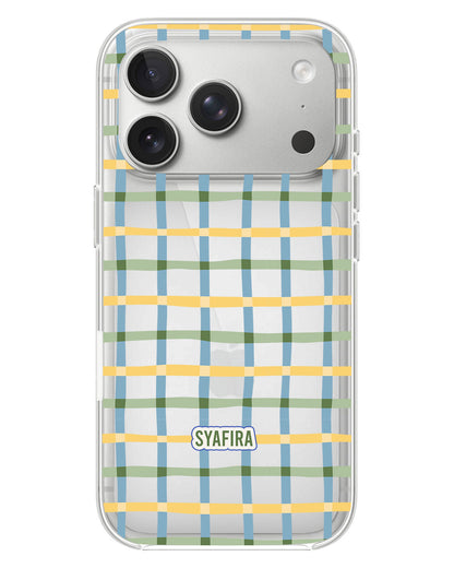 iPhone Rearguard Hybrid - Beige Grid