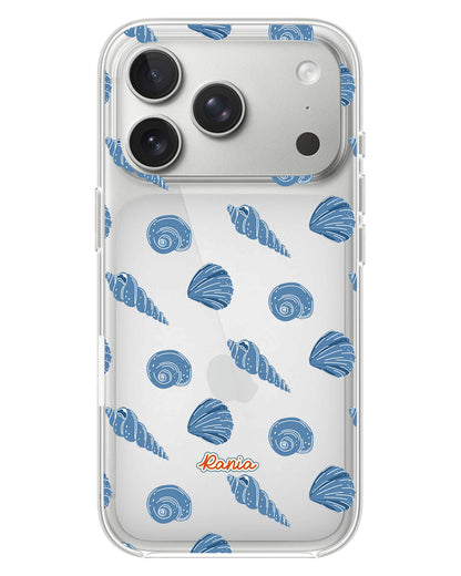 iPhone Rearguard Hybrid - Blue Sea Shells