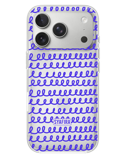 iPhone Rearguard Hybrid - Blue Wires