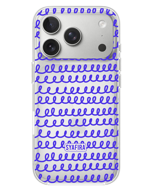 iPhone Rearguard Hybrid - Blue Wires