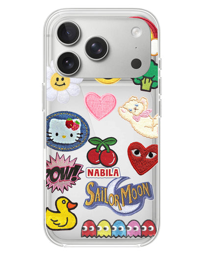 iPhone Rearguard Hybrid - Cute Denim