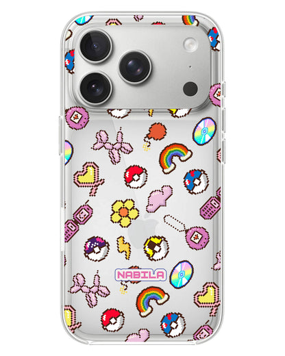 iPhone Rearguard Hybrid - Pink Glitch