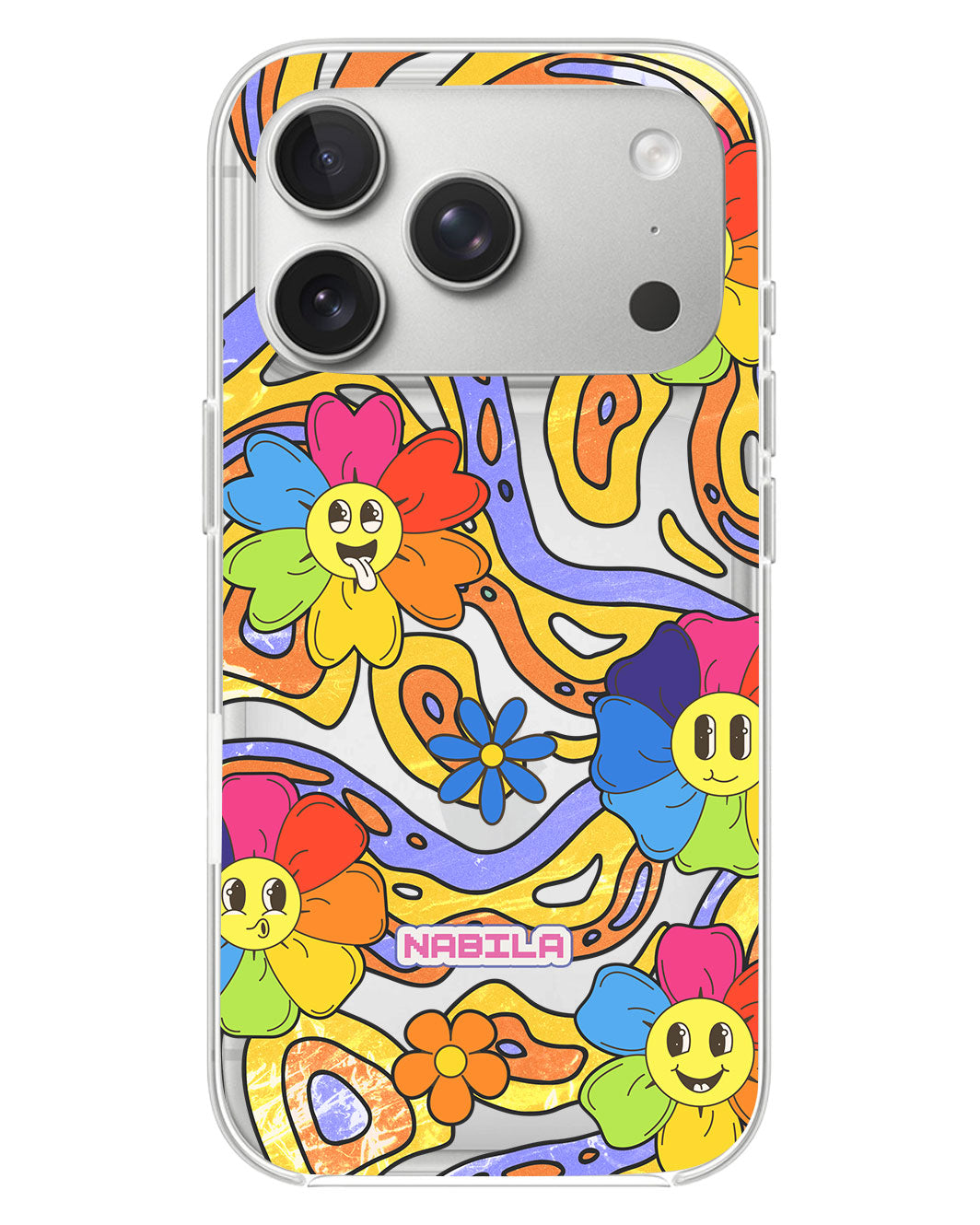 iPhone Rearguard Hybrid - Rainbow Groove
