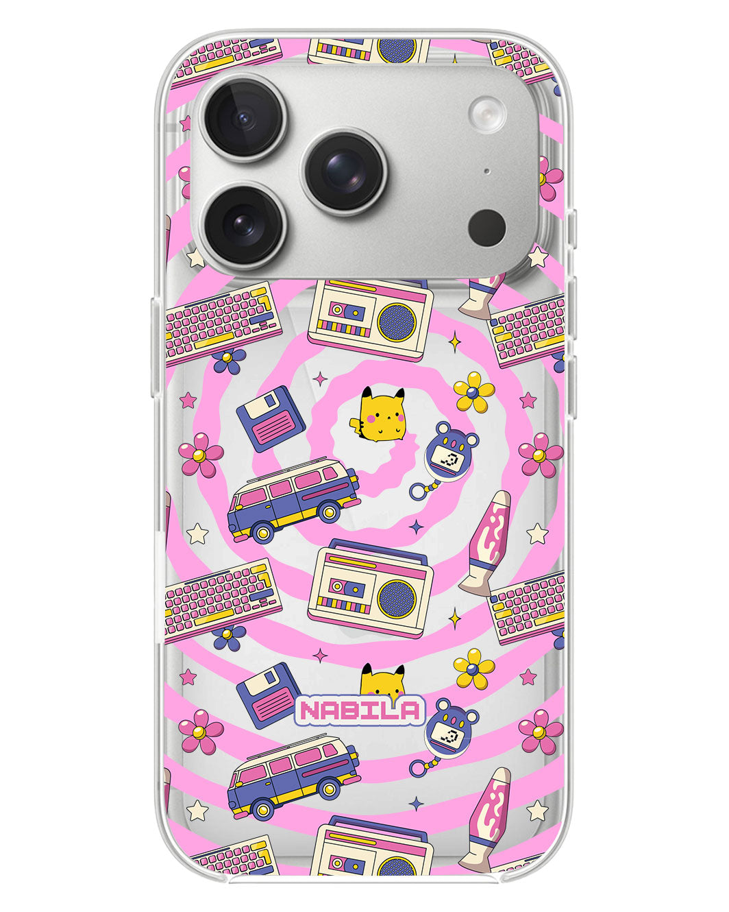 iPhone Rearguard Hybrid - Retro Spiral