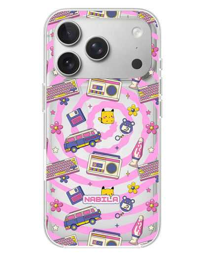 iPhone Rearguard Hybrid - Retro Spiral