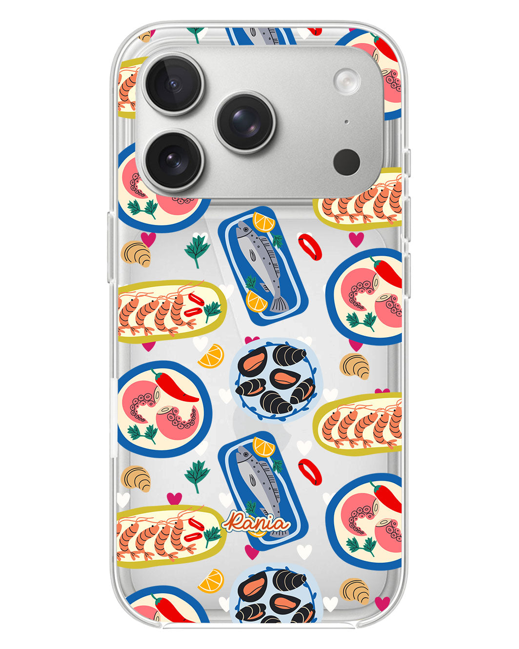 iPhone Rearguard Hybrid - Seafood