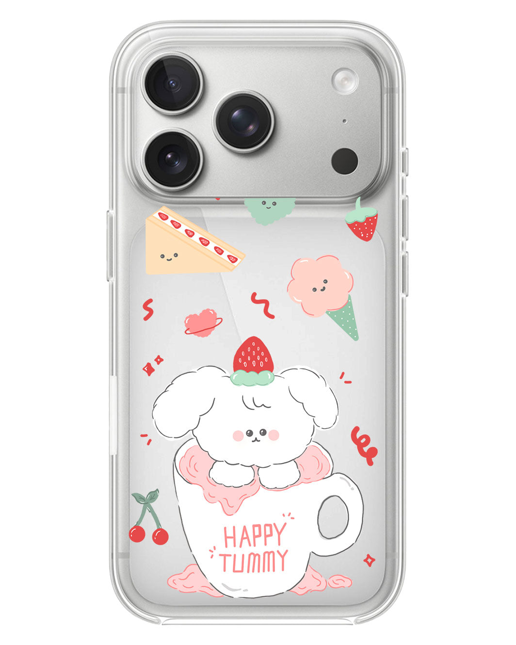 iPhone Rearguard Hybrid - Happy Tummy