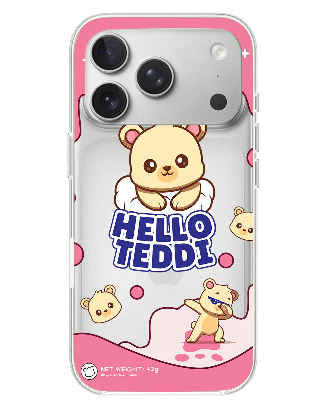 iPhone Rearguard Hybrid - Hello Teddy 2.0