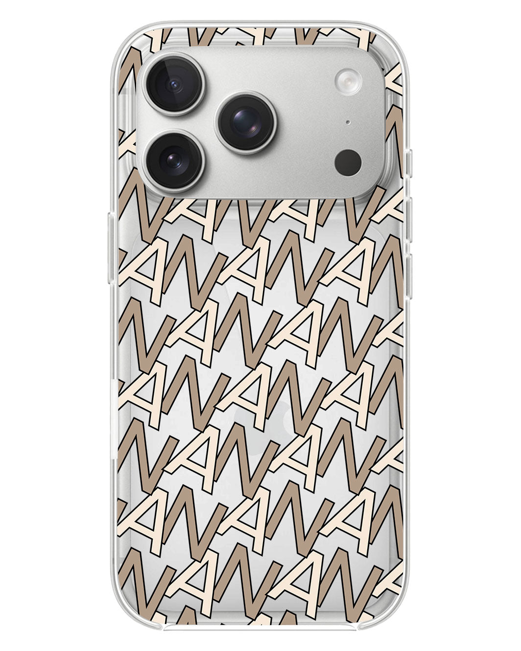 iPhone Rearguard Hybrid - CUSTOM MONOGRAM 3.0 Initial 4.0