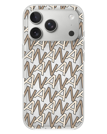 iPhone Rearguard Hybrid - CUSTOM MONOGRAM 3.0 Initial 4.0