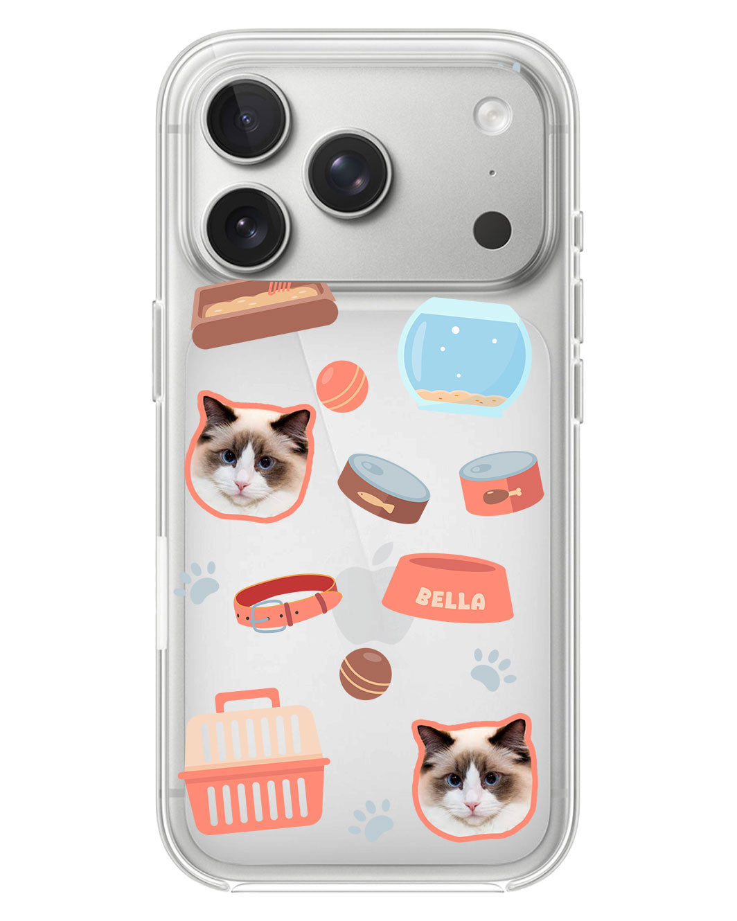 iPhone Rearguard Hybrid - Pet Grid Kitty Cozy Corner