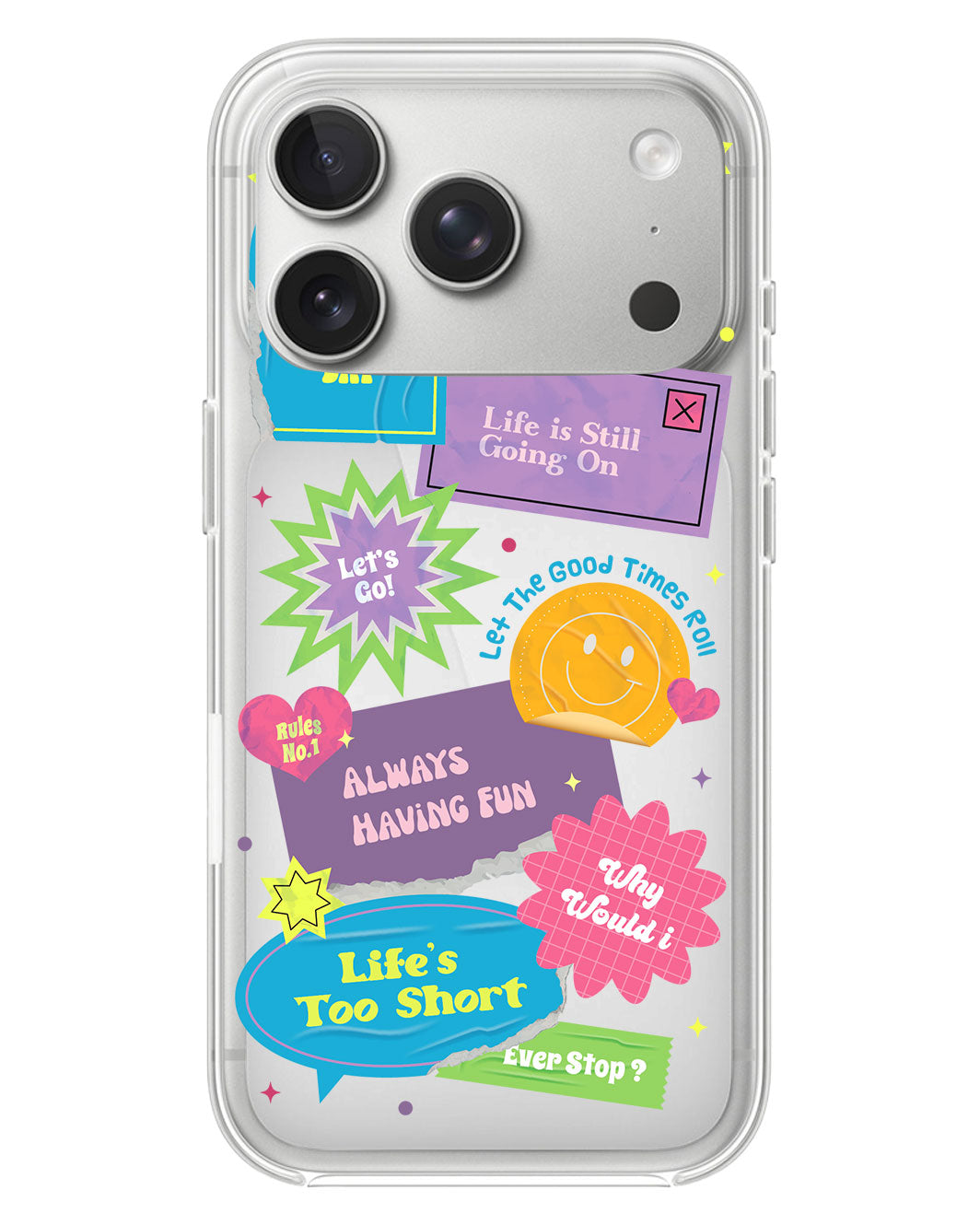 iPhone Rearguard Hybrid - Life's too Short