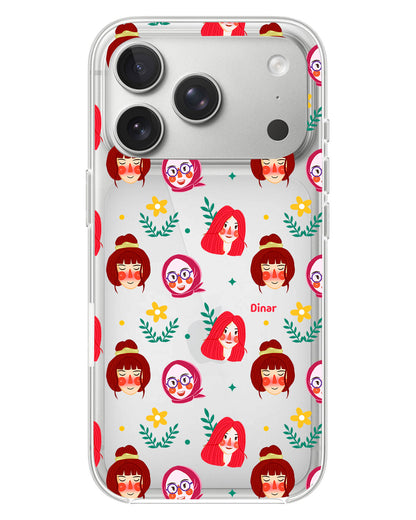 iPhone Rearguard Hybrid - Lovely Faces