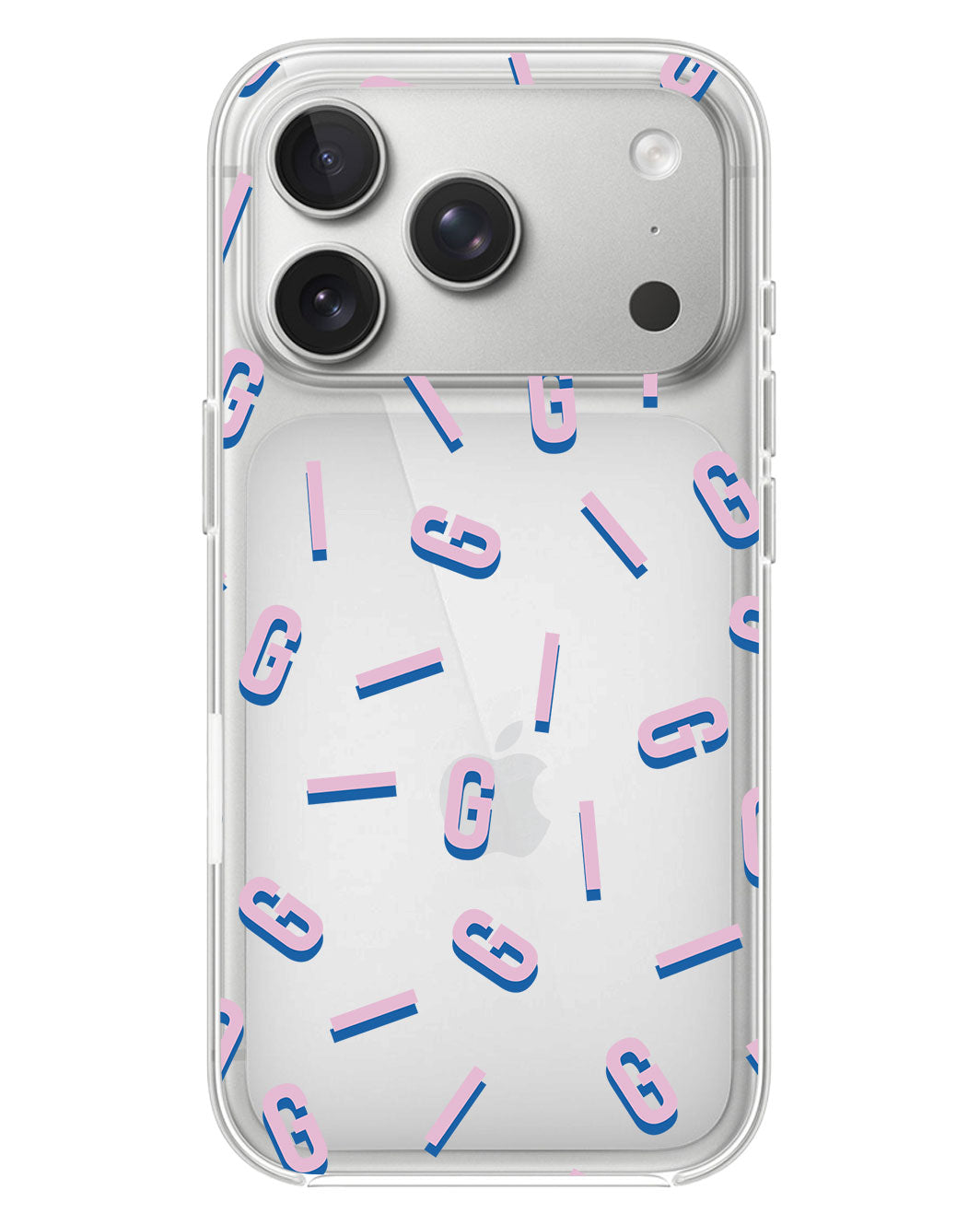 iPhone Rearguard Hybrid - CUSTOM MONOGRAM 1.0 Cotton Candy