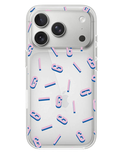 iPhone Rearguard Hybrid - CUSTOM MONOGRAM 1.0 Cotton Candy