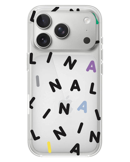 iPhone Rearguard Hybrid - CUSTOM MONOGRAM 2.0 Black
