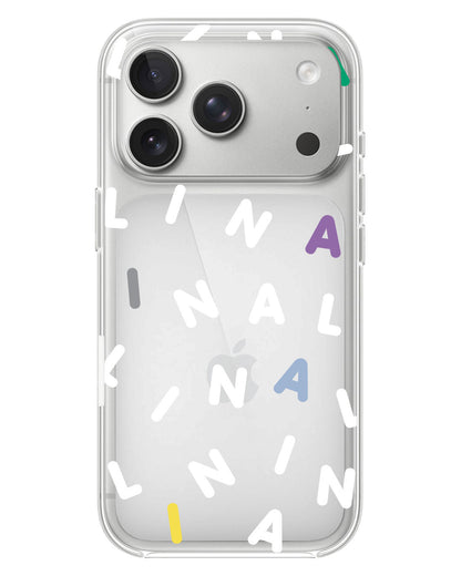 iPhone Rearguard Hybrid - CUSTOM MONOGRAM 2.0 White